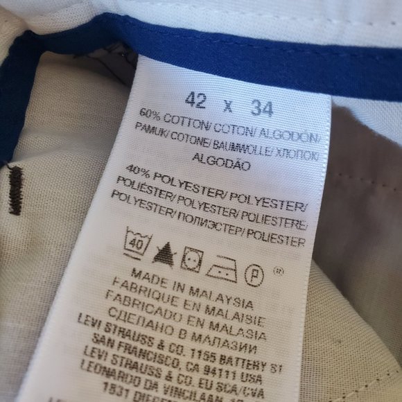 Dockers Classic Fit Gray Pants 42X34 - Picture 3 of 3